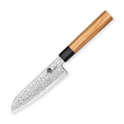 N Dellinger fkuchae ko-Santoku 5,5" Buffalo Olive Octagon 140 mm